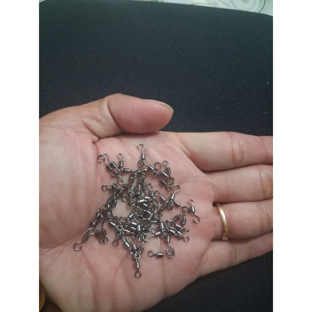 mani số 9 , mani xài vòng cao su câu Tôm, cá bịch 40 cái