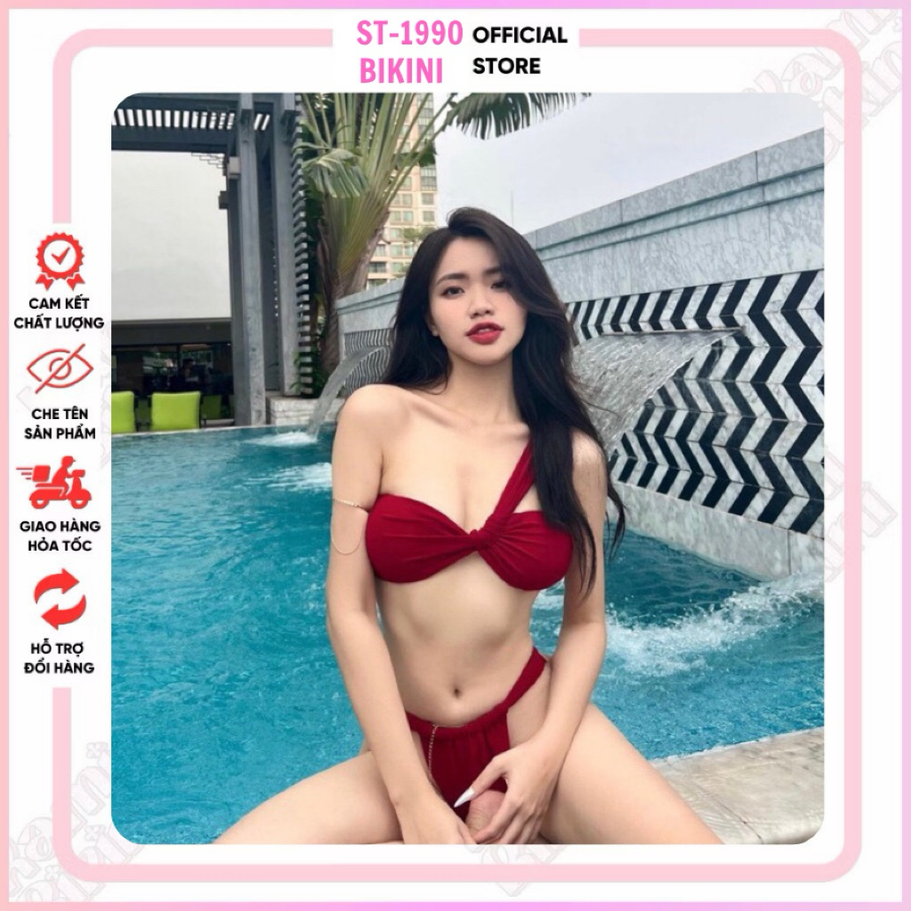 Bikini áo tắm  2 mảnh quần lọt khe sexxy ( sẵn hàng )