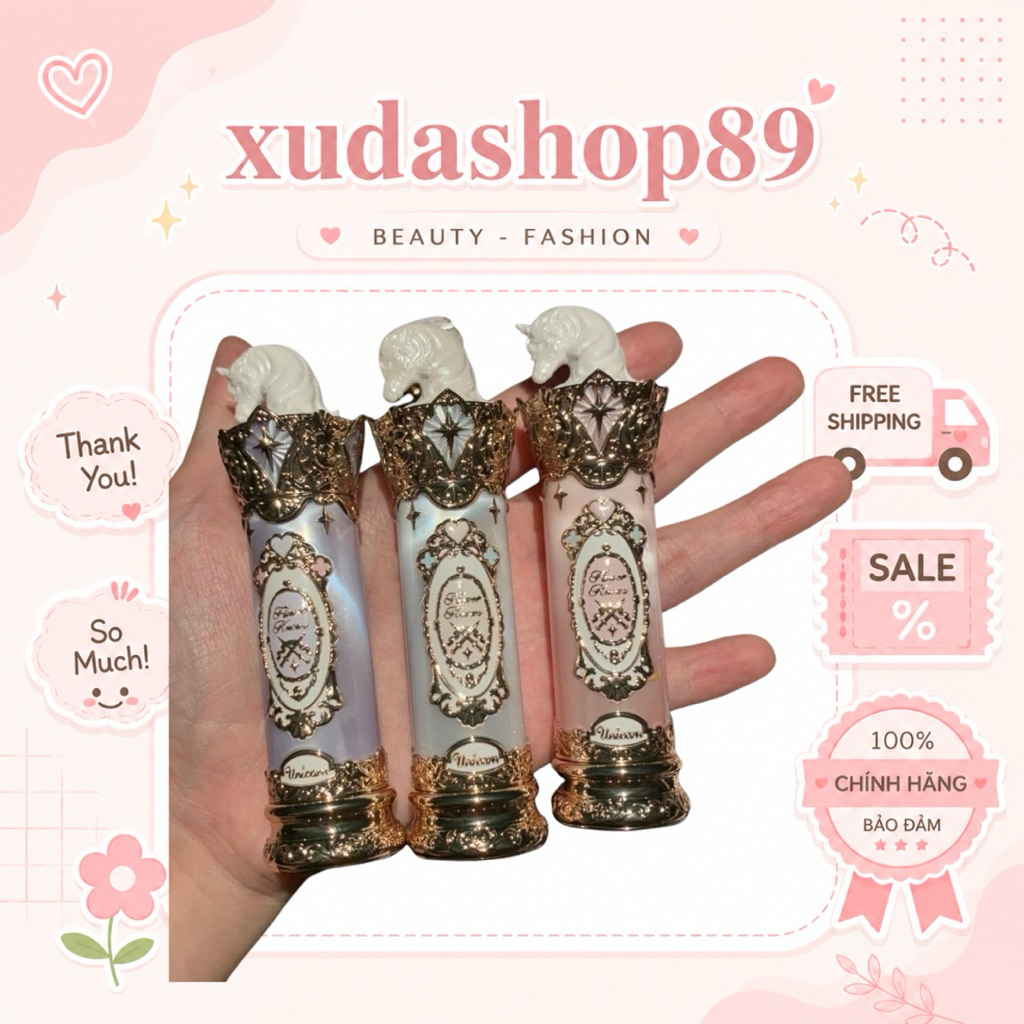 Son dưỡng/son tint bst mới Flower Knows Unicorn siêu hot