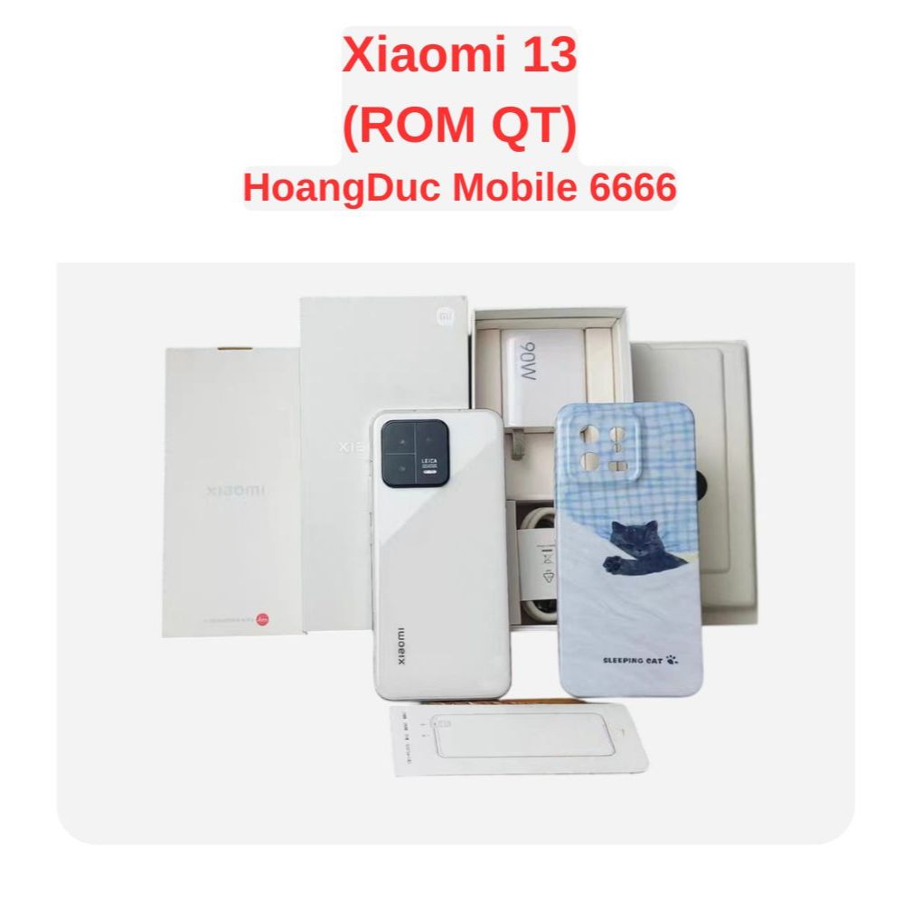 Điện thoại Xiaomi 13 fulbox cũ qua sử dụng Snapdragon 8 Gen 2