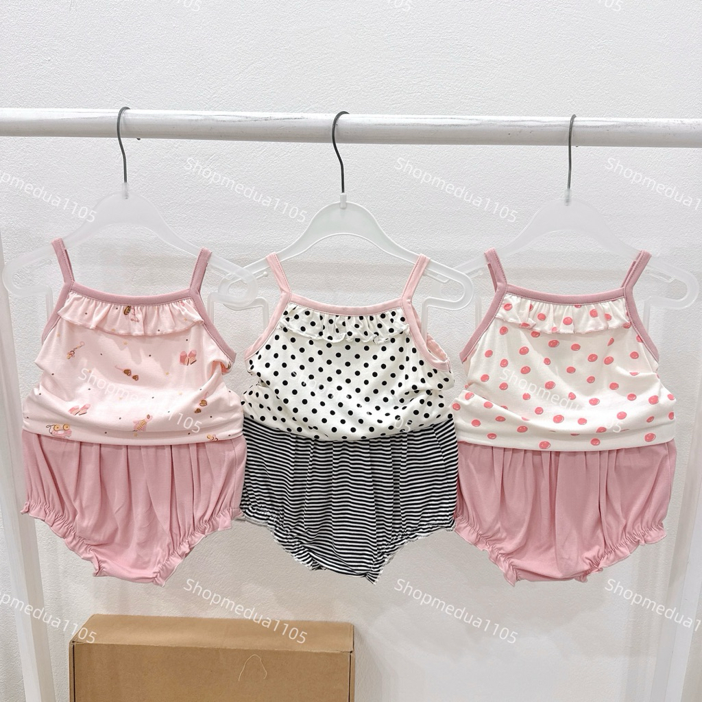 [LULLABY] Bộ cộc tay hãng lullaby chất petit
