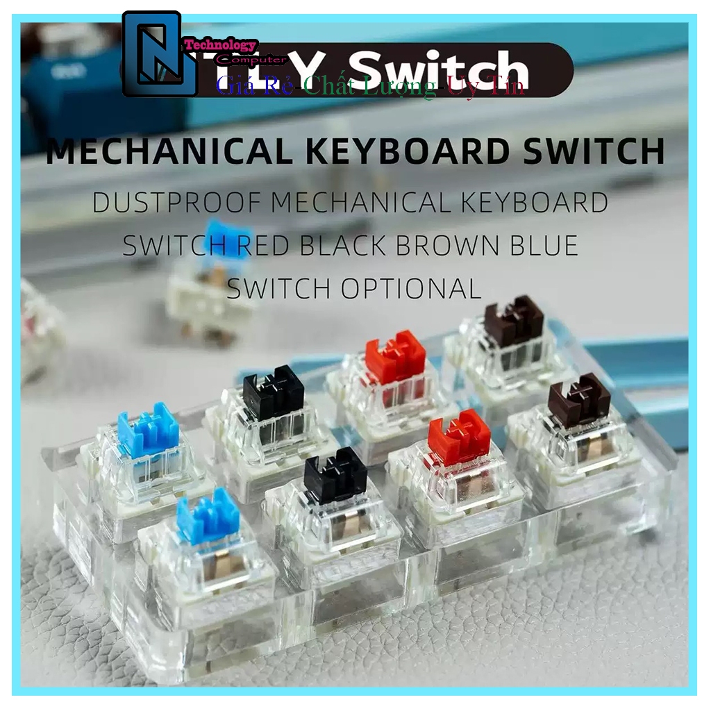 Nút Switch Blue Brown Red Black Kiểu Dáng DSW Dành Cho Bàn Phím Cơ Thay Thế Nóng ITLY