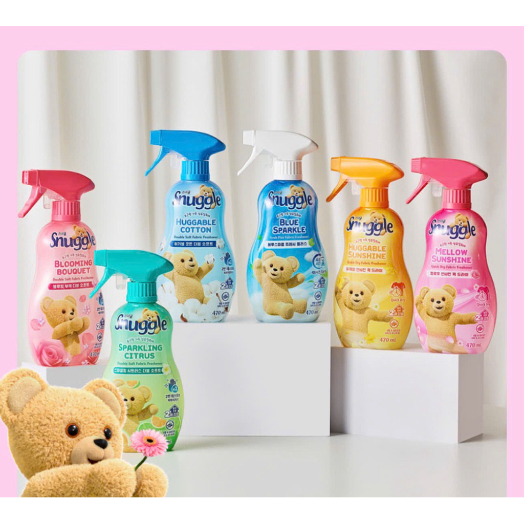 Xịt thơm gấu Snuggle 470ml