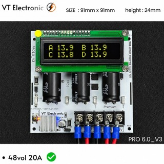 Module Cân Bằng Chủ Động Acquy_Pin_UPS_48V_15A (Cân Nhanh)