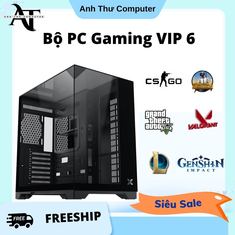 Bộ Máy Tính Chiến ALL Game Ram 32GB Main B760 CPU i5 12400F VGA RTX 3060