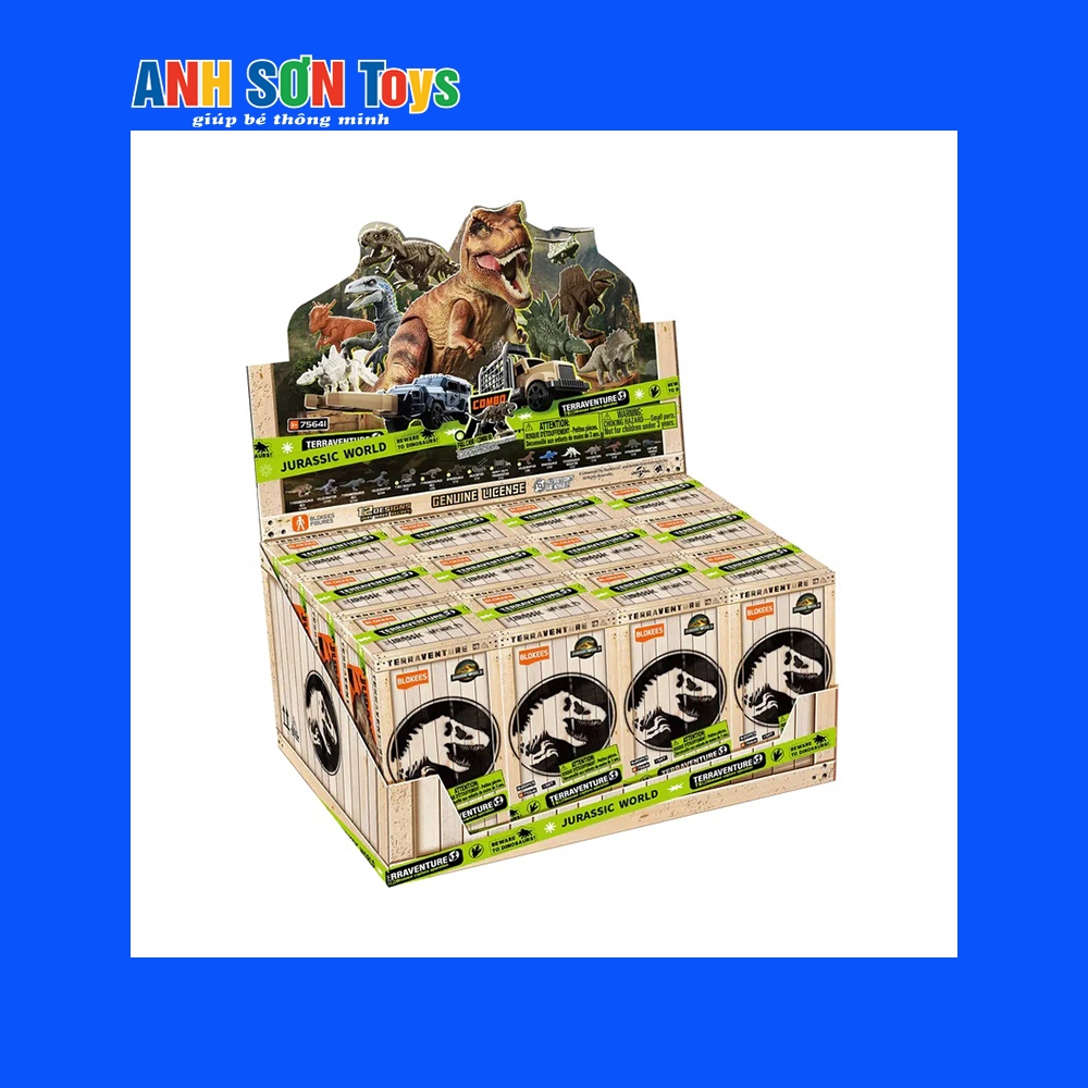 [CHÍNH HÃNG] Mô hình Jurassic World - TS03 - Blokees - EJ03