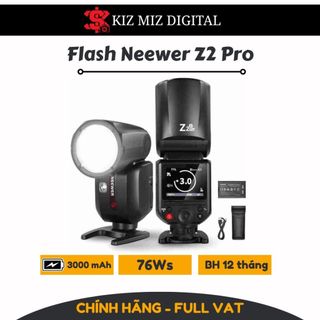Đèn Flash máy ảnh Neewer Z2 Pro công suất 76ws hàng chính hãng bảo hành 12 tháng