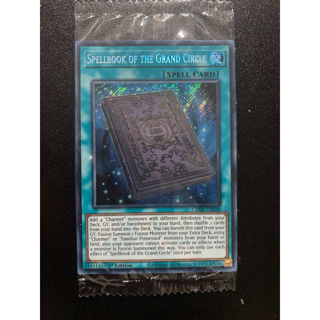 Spellbook of the Grand Circle (Sealed Promo) - Secret TCG UK - CH02-EN028