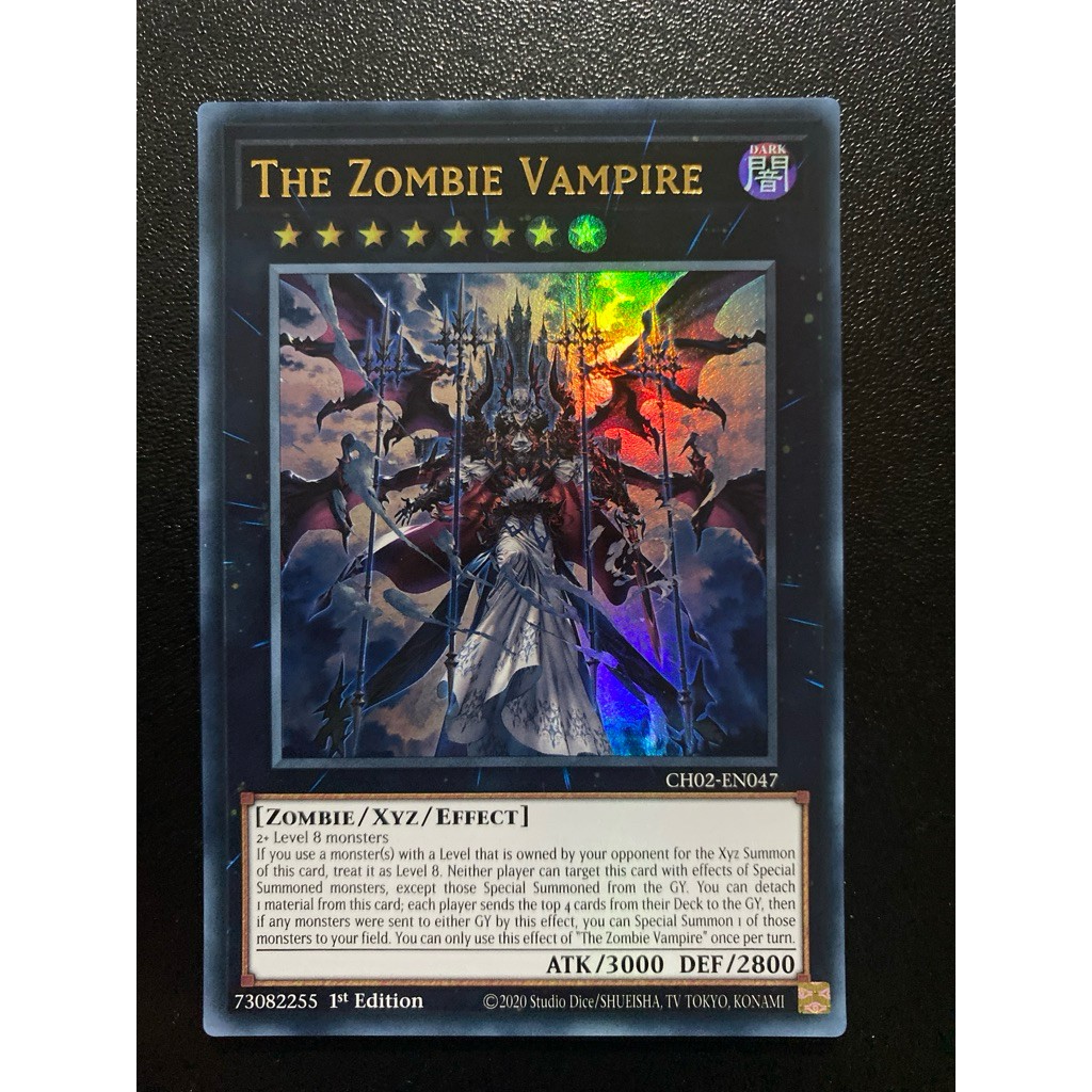 The Zombie Vampire - Ultra TCG UK - CH02-EN047