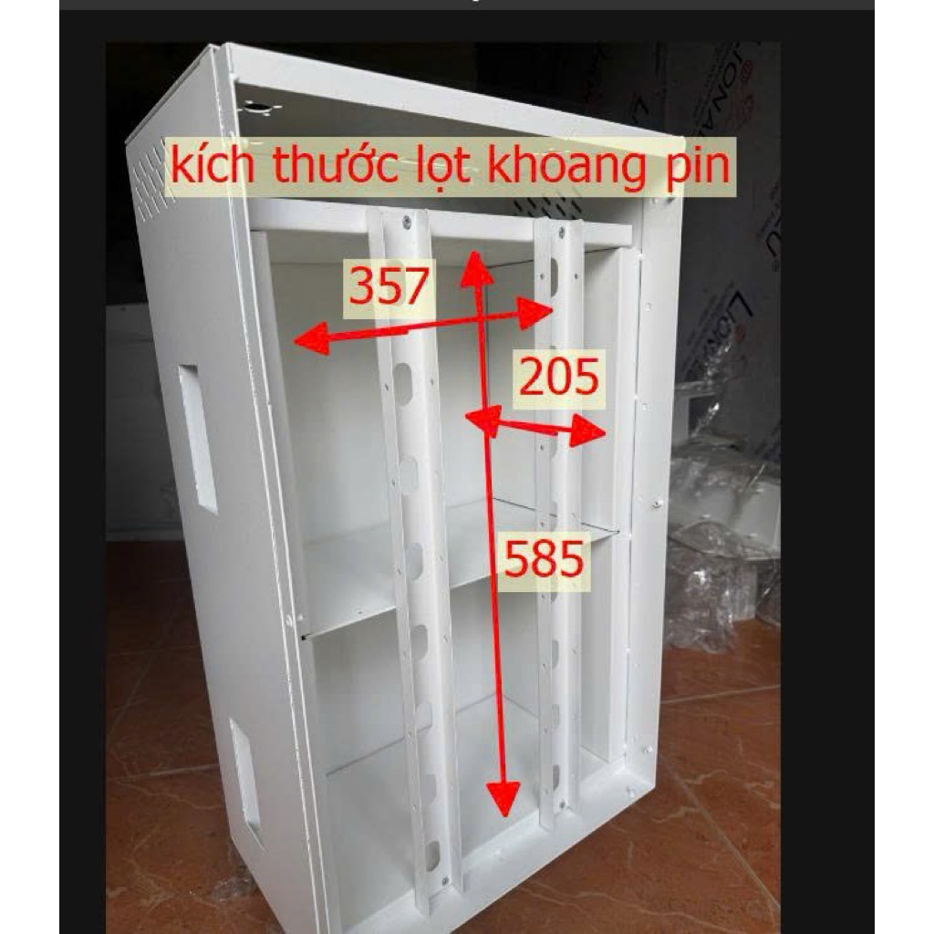 Vỏ thùng pin cnc 280ah-314ah 16cell 51.2v