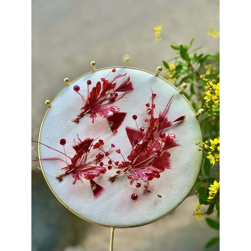 càibướm resin long vu đỏ