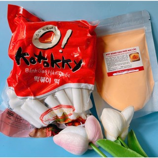 500g bánh gạo + 100g bôt phô mai siêu ngon