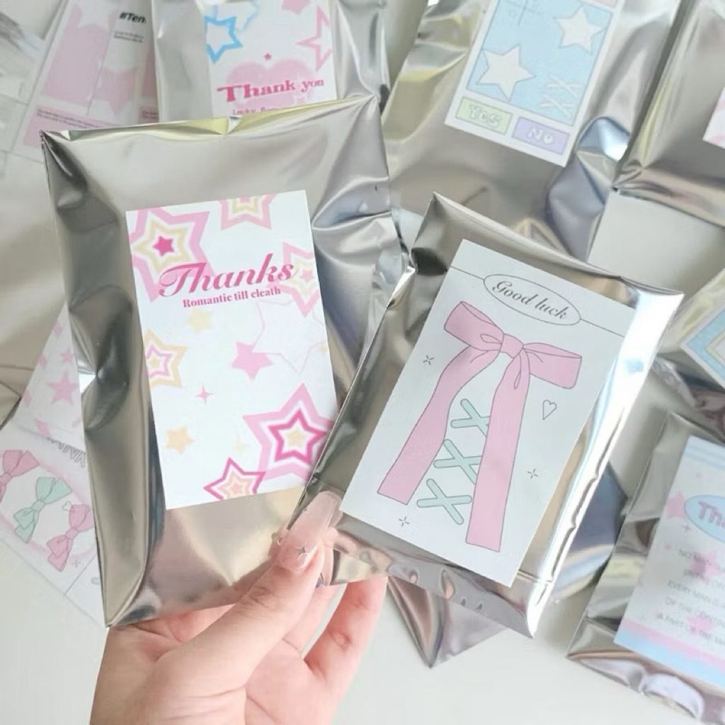 Blind Bag Kẹp Tóc Mini Kawaii 5-7 Cái/Túi - Túi Mù Phụ Kiện Tóc Coquette
