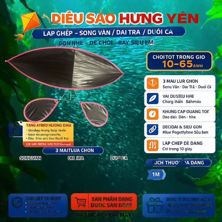 Diều sáo mini giá rẻ 2m diều sáo lắp ghép giá rẻ 2m 3m 2m5 Diều sáo - M84  - Chợ lớn. Store - nvt01