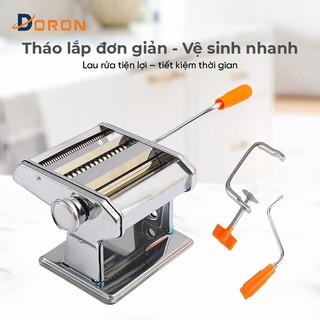 Máy cán mì 2 lưỡi dao có điều chỉnh dày mỏng 5 cấp độ thuận tiện