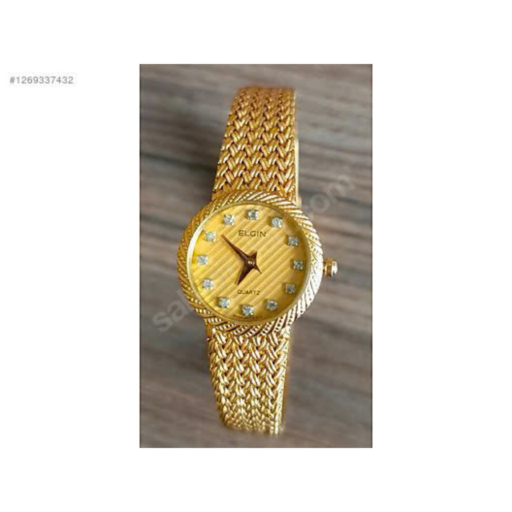 Đồng hồ si nhật/like New/ELGIN/lắc kê vàng mới