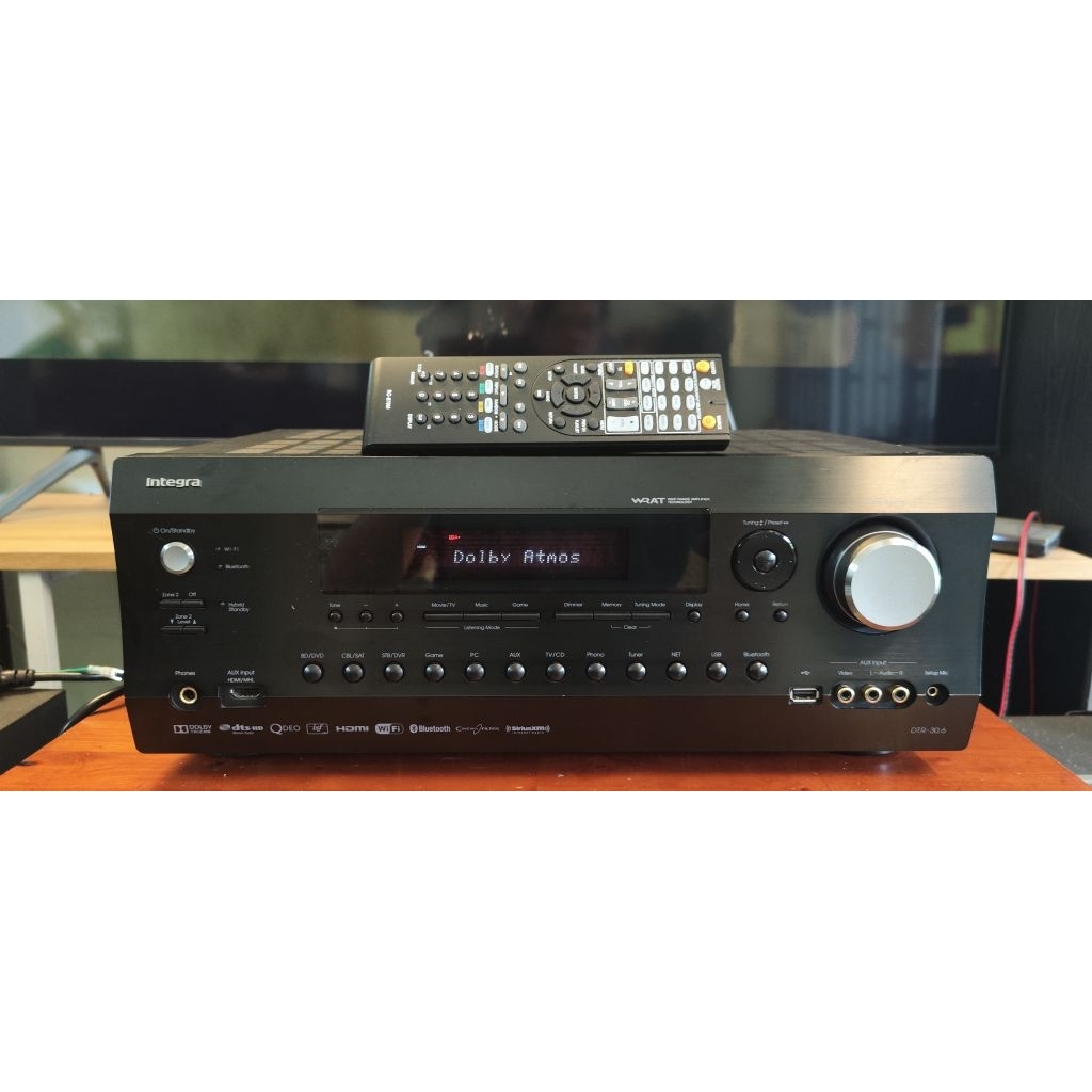Receiver Integra 30.6 HD 4K Atmos, Wifi, Bluetooth có pre out