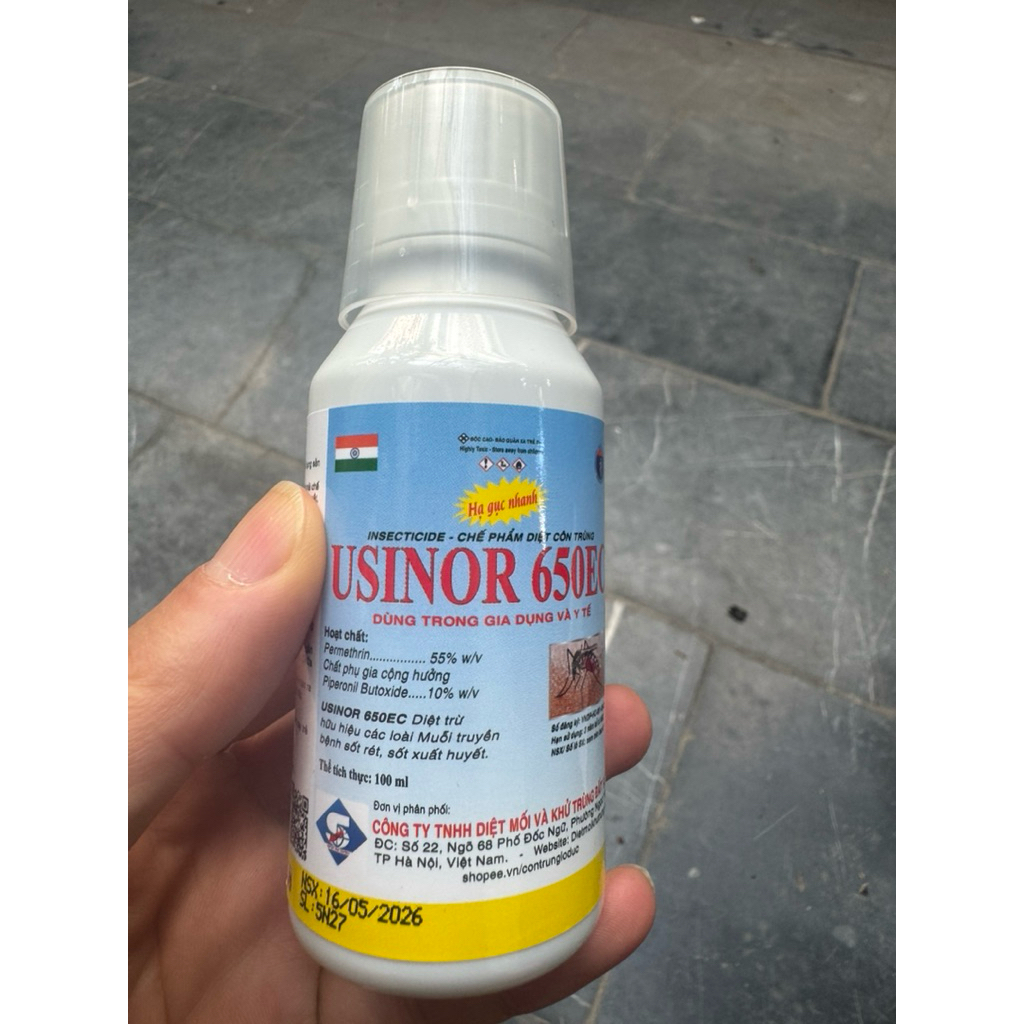 Thuốc diệt côn trùng USINOR 650EC lọ 100ml