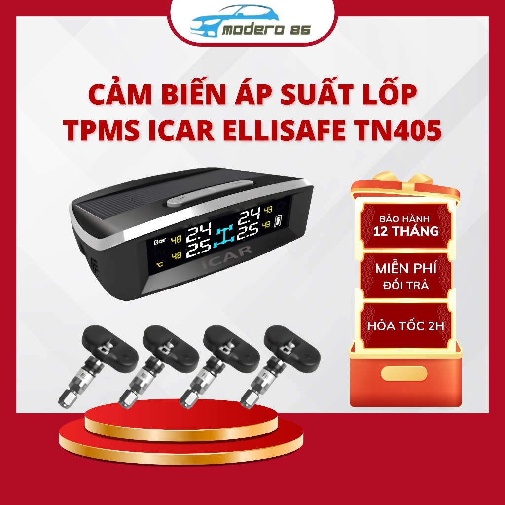 Cảm biến áp suất lốp TPMS ICAR Ellisafe TN405