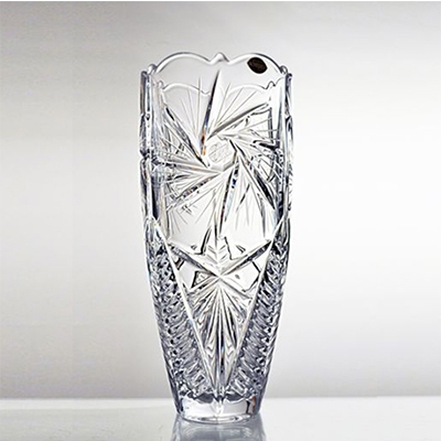 BÌnh Hoa Pha Lê Cao Cấp Bohemia Gold Crystal