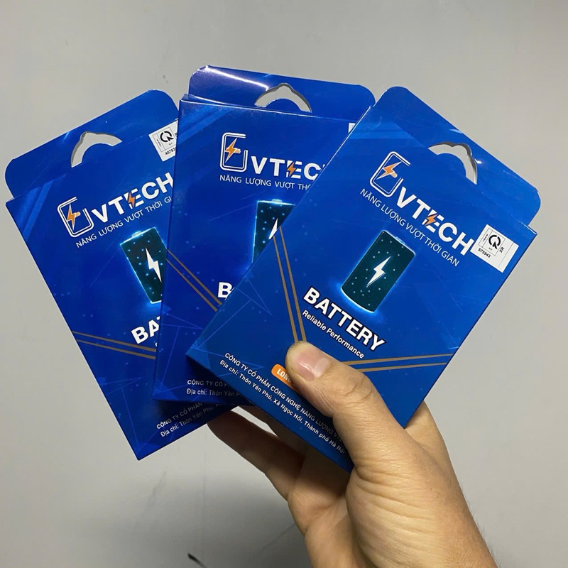 Pin 13 pro. Pin Vtech, tỷ lệ lỗi ~0; bảo hành 12 tháng