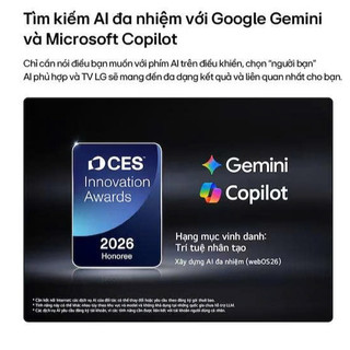 Smart Tivi OLED evo C6 LG AI 4K OLED55C6PSA/OLED65C5PSA- Bảo hành chính hãng 3 năm
