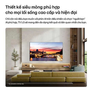 Smart Tivi OLED evo C6 LG AI 4K OLED55C6PSA/OLED65C5PSA- Bảo hành chính hãng 3 năm