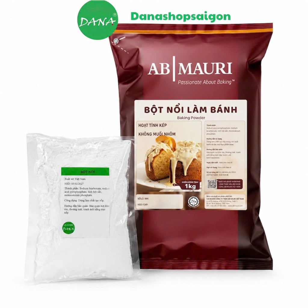 Bột nổi Baking Powder MAURI 100g / 500g