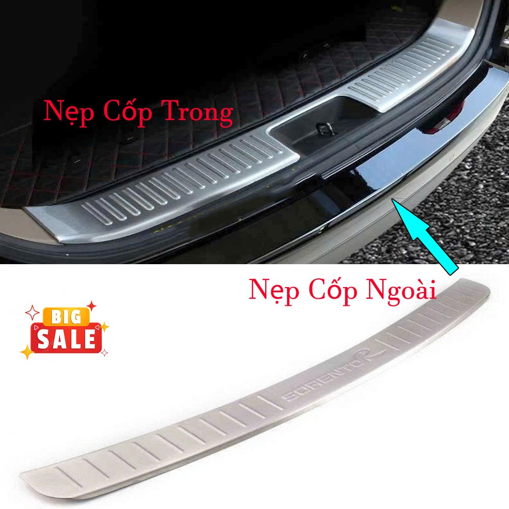 Nẹp Chống Chầy Cốp Sorento 2010 2011 2012 2013 2014 2015 2016 2017 2018 2019 - Kia Sorento