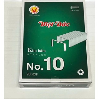 (Thùng 20h Lớn) Kim Bấm Số 10 Plus/Việt Đức -400h nhỏ