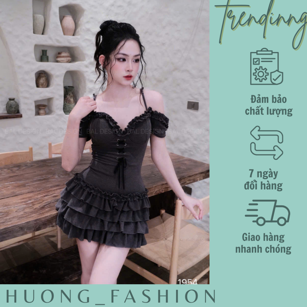 Váy tăm bèo ure Hương fashion