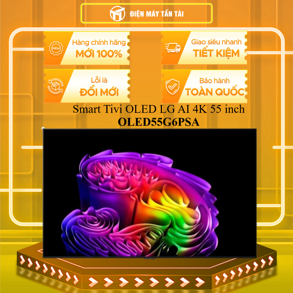 (HCM) - 55G6PSA / 65G6PSA - Smart Tivi OLED LG AI 4K OLED55G6PSA / OLED65G6PSA