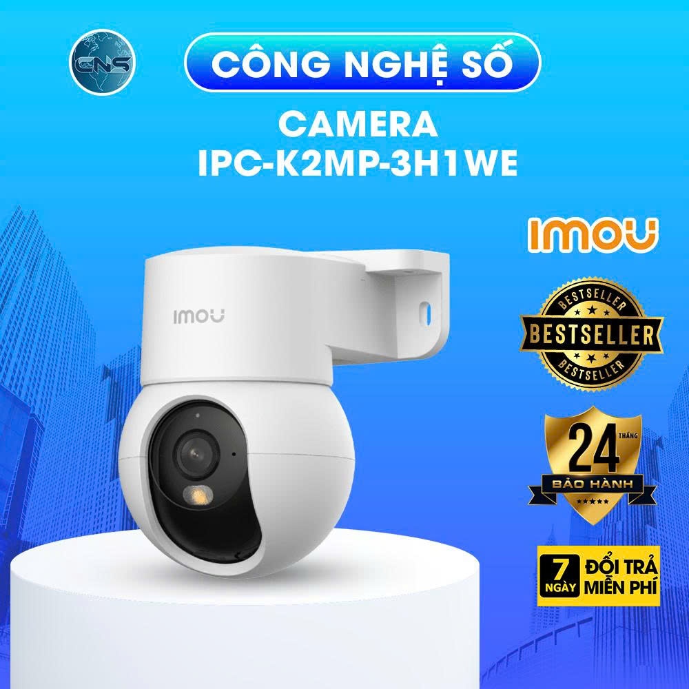 Ranger Mini 3MP | Camera Imou Wifi K2MP-3H1WE | Xoay 360 | Đàm Thoại 2 Chiều | Thông Báo Chuyển Động