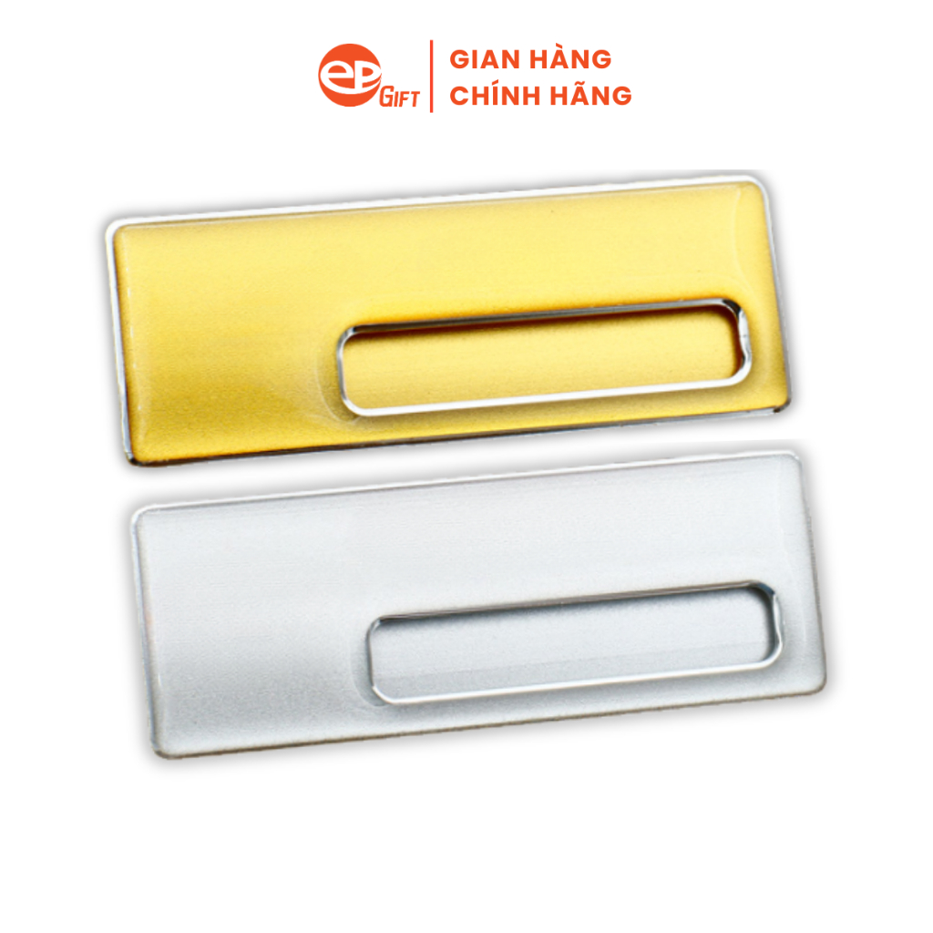 Phôi Bảng Tên Nhân Viên Epvina Gift Chất Liệu Nhôm Hợp Kim Gắn Nam Châm Hoặc Kim Cài