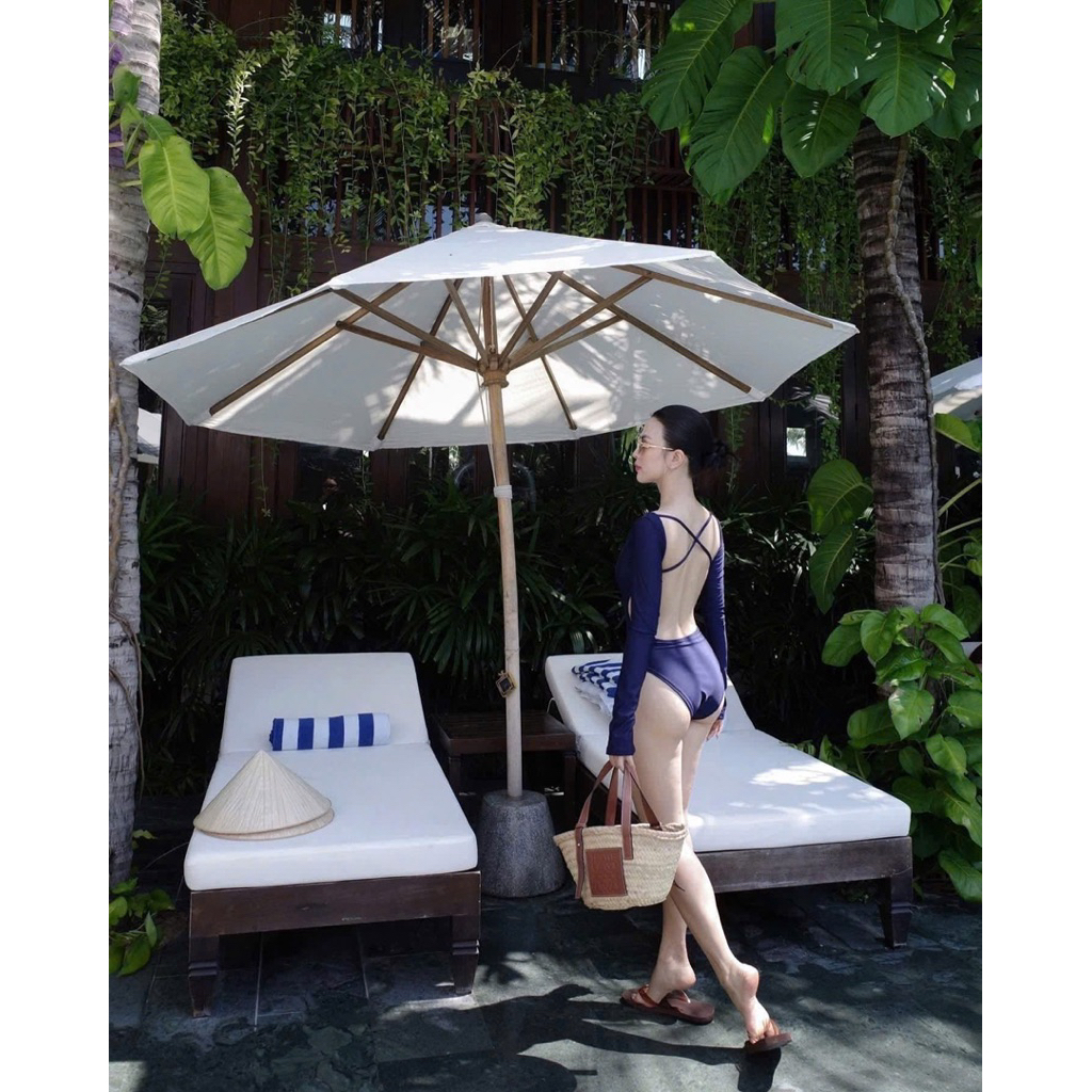 MỘC BIKINI • CÓ SẴN • Bikini liền thân tay dài g.c - Đồ bơi đi biển tôn dáng dành cho nữ | BigBuy360 - bigbuy360.vn