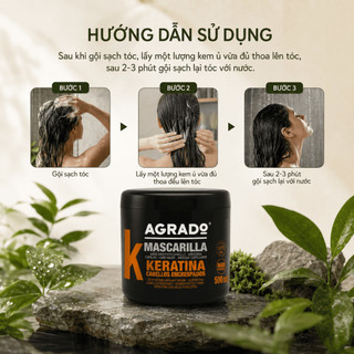Kem ủ Keratin Agrado 500ml