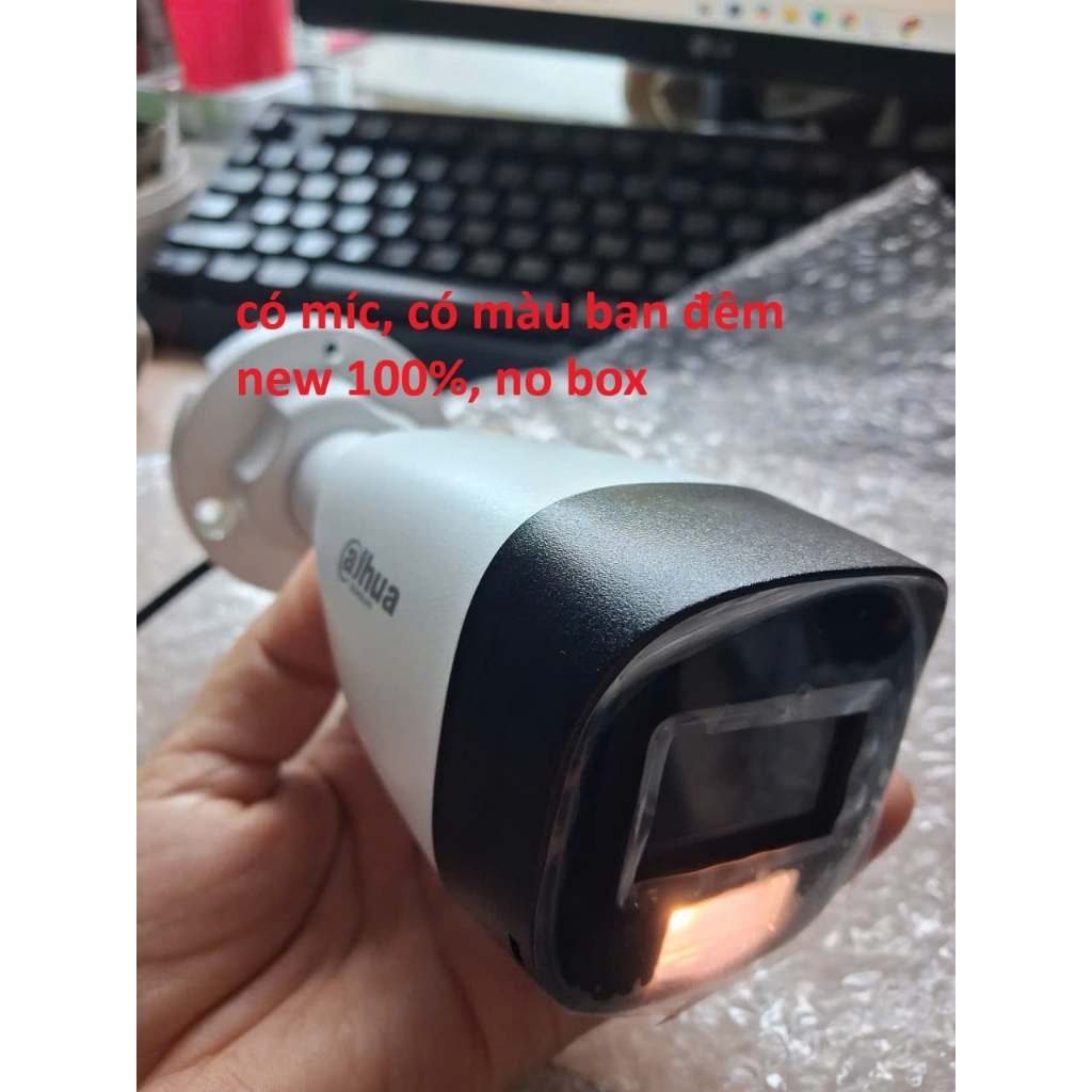 Camera Dahua DH-HAC-HFW1200TLMP-IL-A T, CÓ MÍC, CÓ MÀU BAN ĐÊM