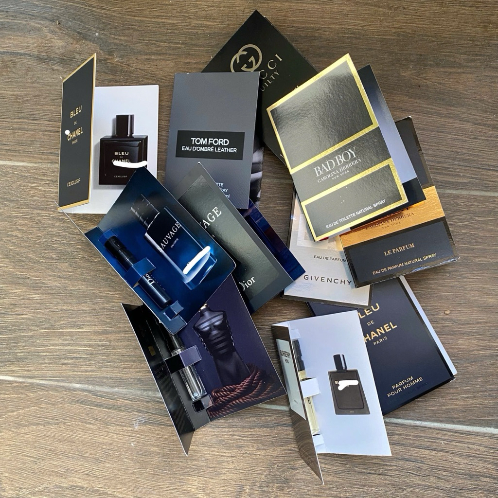 Vial mẫu thử nước hoa nam savage, bleu, tom ford, bad boy, million, jean paul các loại