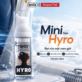 Minisize | Bọt Rửa Mặt Oniiz Hyro Face Foam 55ml - Bọt Rửa Mặt Sạch Sâu, Dịu Nhẹ, Nhỏ Gọn, Tiện Lợi Du Lịch