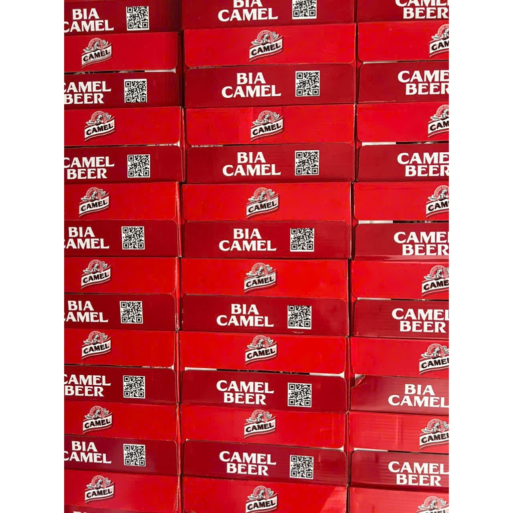 [Hoả tốc - HSD 5/2027] Bia CAMEL đỏ 330ml (4,6%) - Thùng 24 lon