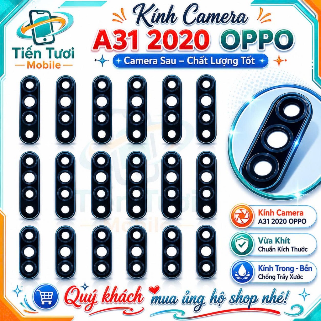 Kính Camera A31 2020 OPPO