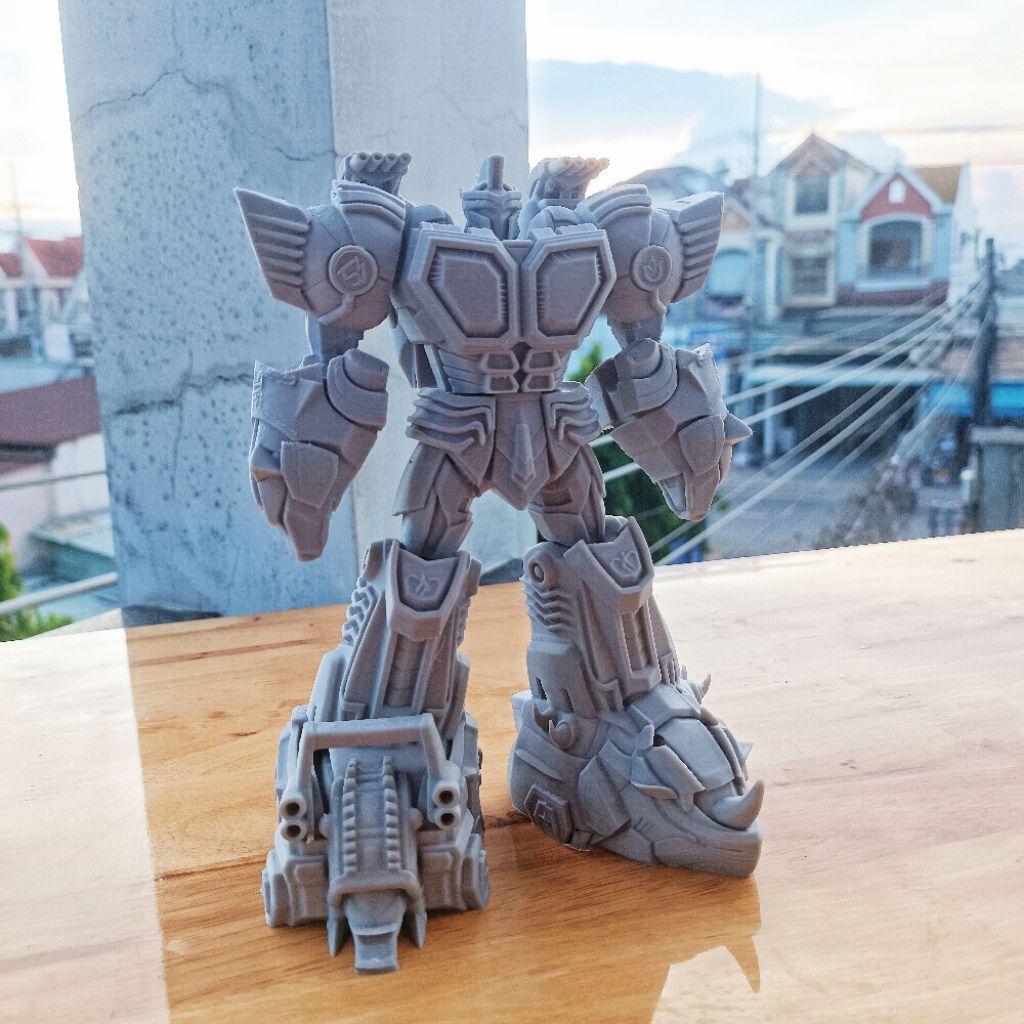 [Gaoranger] Phôi Mô Hình Gao Muscle Hurrier in3d FDM.