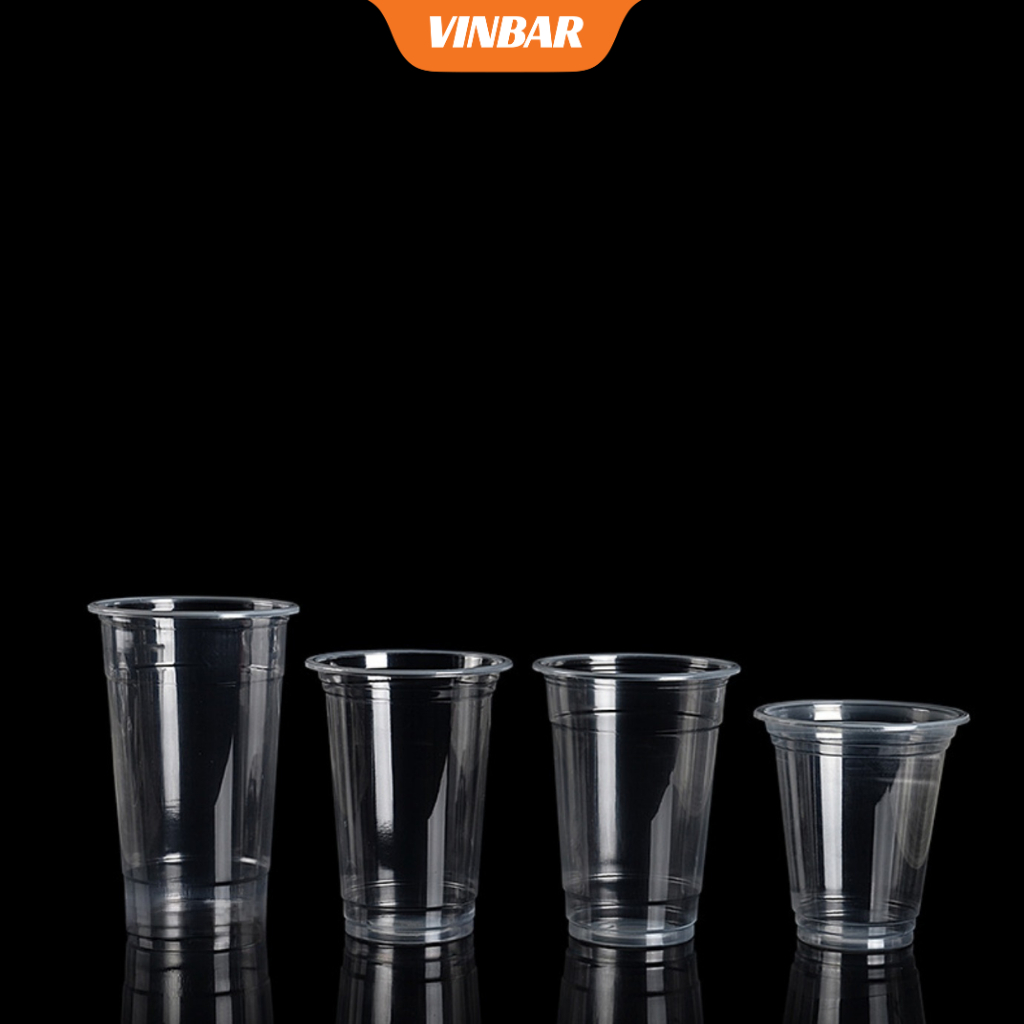 50 LY TRƠN NHỰA PET 700ML 650ML 500ML 350ML (CHƯA NẮP ) (1000 CÁI/THÙNG) (CÁI)