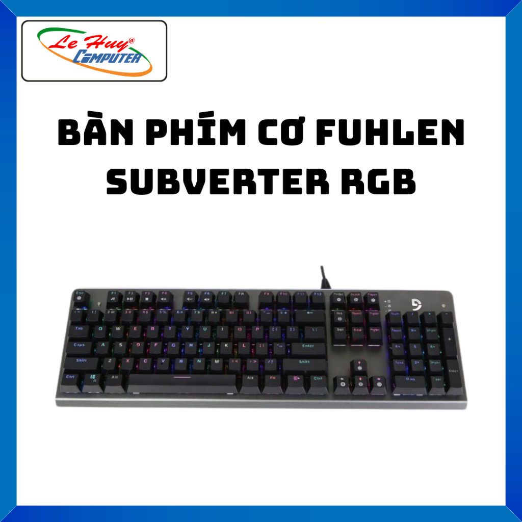 Bàn Phím Cơ Fuhlen Subverter RGB - Hàng Chính Hãng