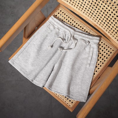Quần Short Bermuda Nữ BOO Chất Liệu Nỉ Dây Rút Thêu Logo Kiểu Dáng Vừa Vặn, Thiết Kế Trẻ Trung