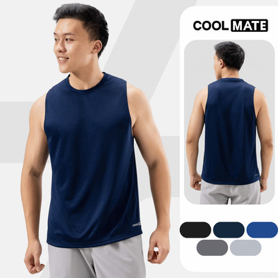 [MUA 2 GIẢM 5%]Áo Tanktop thể thao Active Essentials thoáng khí Coolmate