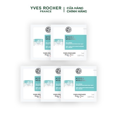 Set kem dưỡng da cấp ẩm liên tục 48 giờ Yves Rocher Hydra Vegetal 1ml