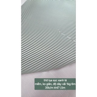 thô lụa sọc 45k/m khổ 1,5m