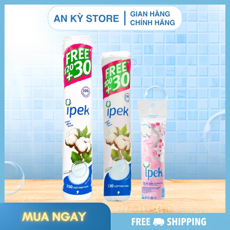Bông Tẩy Trang Ipek Thổ Nhĩ Kỳ Mềm Mịn