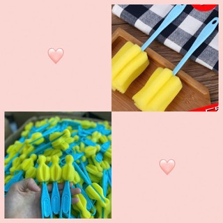 Túi 3-5-10  Chổi mút cọ núm ty bình sữa đầu bông